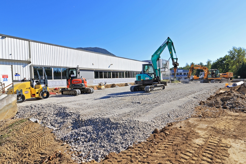 Suivi de chantier Annecy Technology (du 5 au 16 septembre)